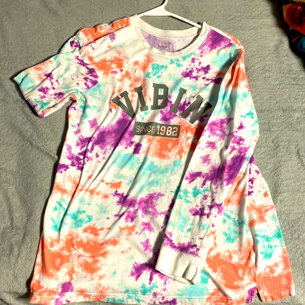 tyedye long sleeve shirt